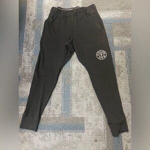 Black Joggers with Logo